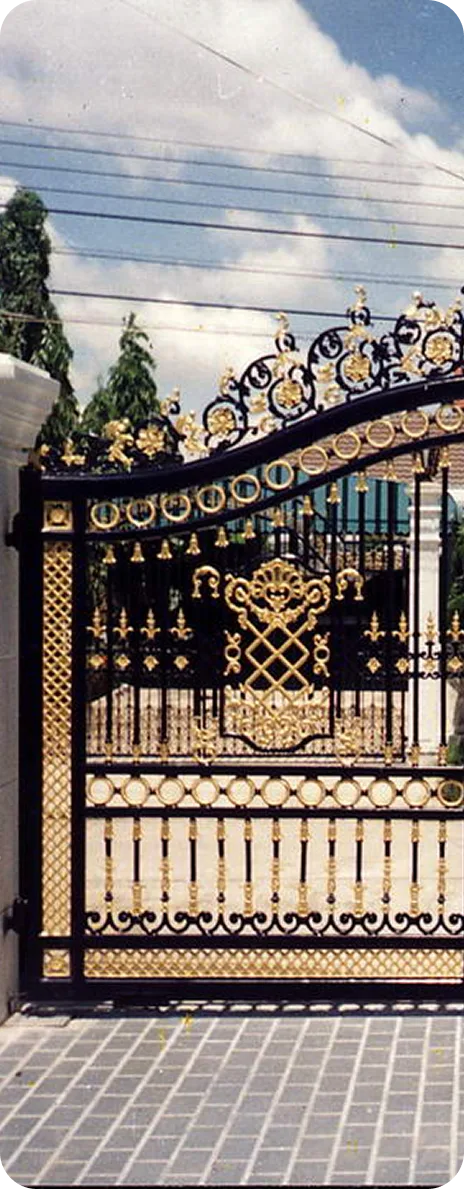 Main photo — forged gate