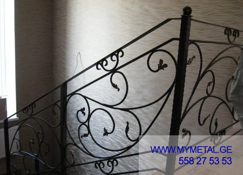 რკინის (ჭედური) მოაჯირი: #099