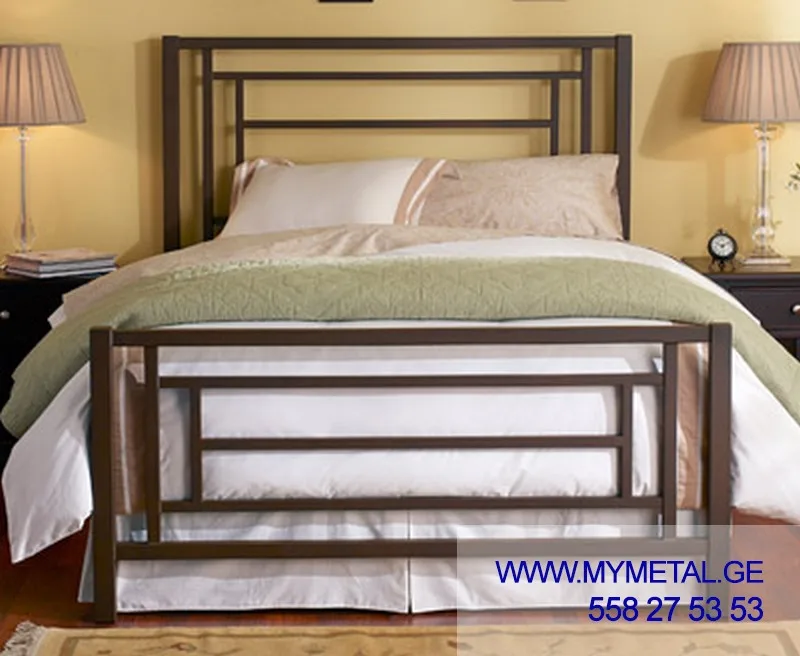 რკინის ჭედური საწოლი: #005